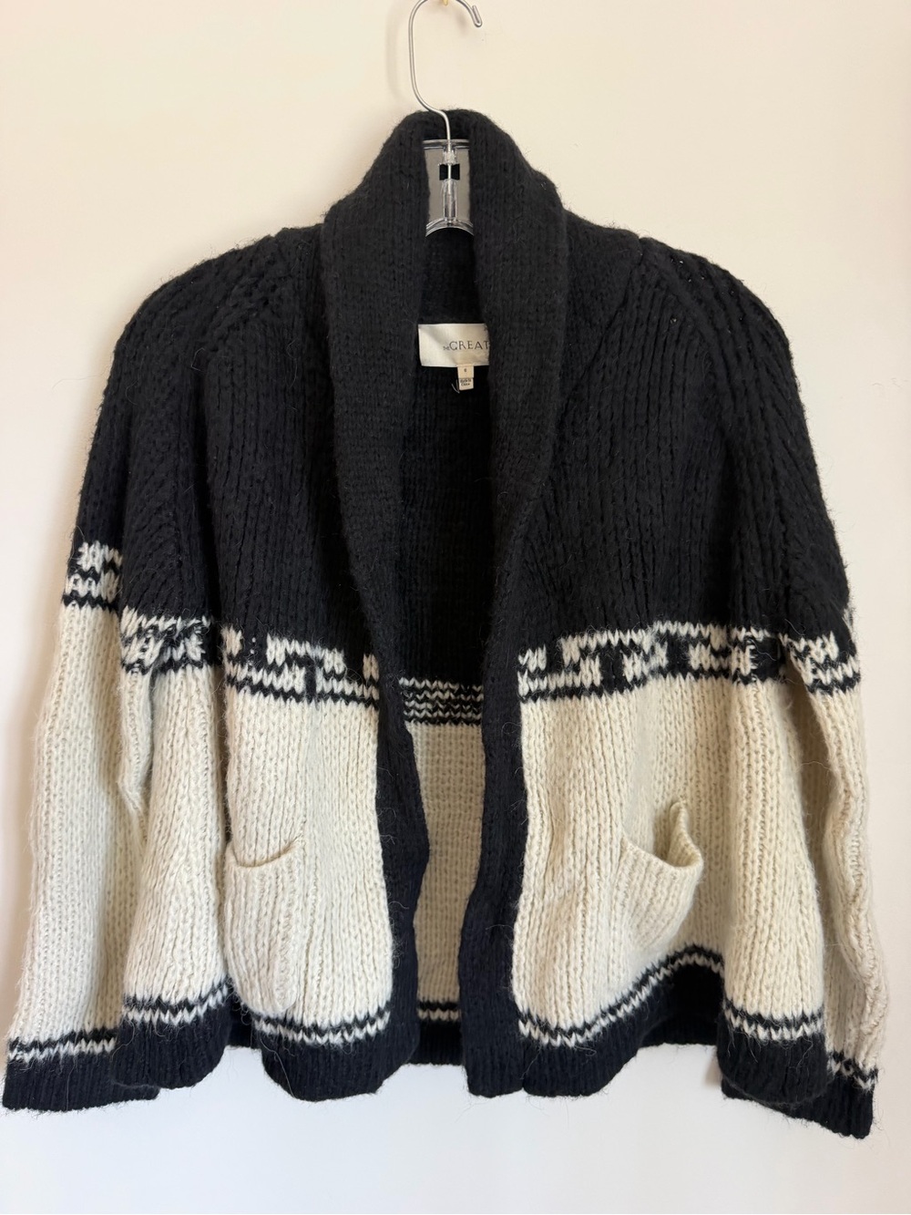 The GREAT Lodge Shawl Collar Cardigan XS